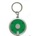 Key Ring, LED Flashlight - Green